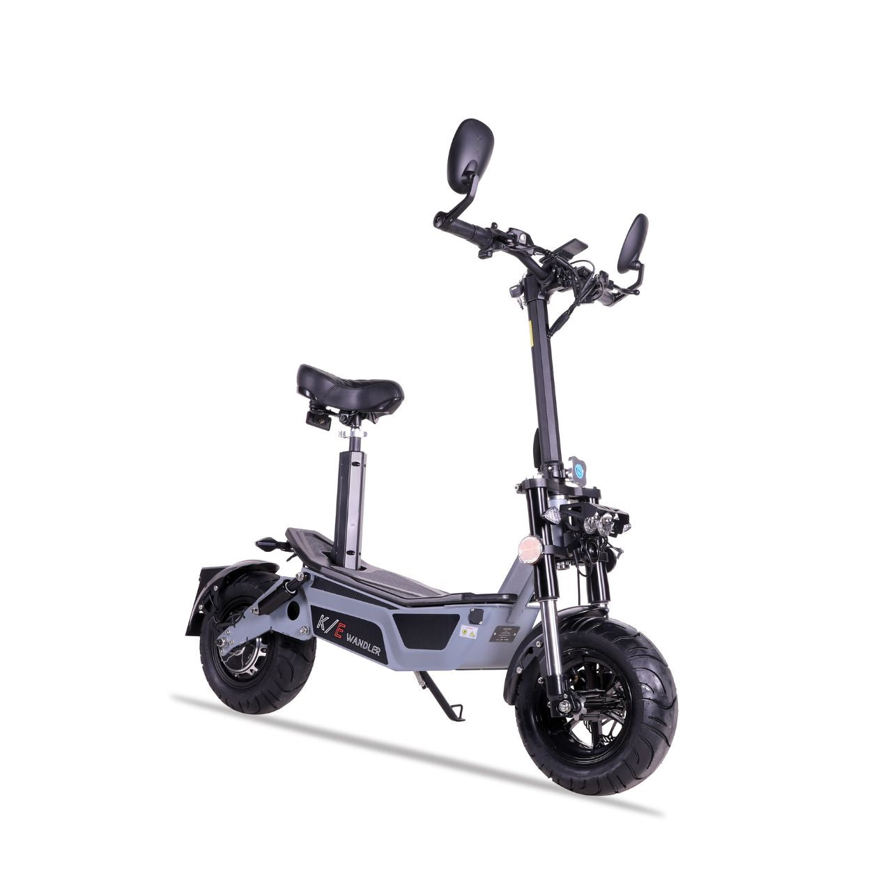 Eckansicht des WANDLER E-Rollers WANDLER-L/E, 20 km/h, bietet Komfort und Mobilität, jetzt mit Rabatt.