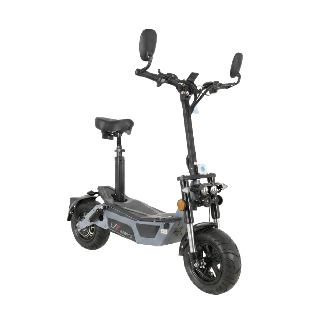 Eckansicht des WANDLER E-Rollers WANDLER-L/E, 20 km/h, bietet Komfort und Mobilität, jetzt mit Rabatt.