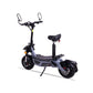 Rückansicht des WANDLER E-Rollers WANDLER-L/E in grau, 20 km/h, bequemer Sitz, perfekt für Fahrten mit Rabatt.