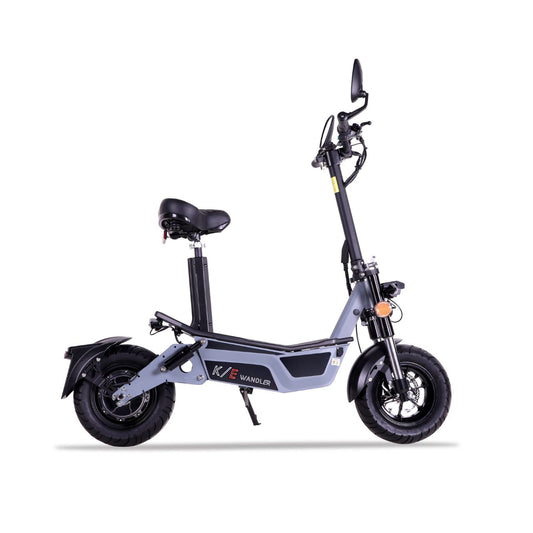 WANDLER E-Roller WANDLER-L/E in grau, 20 km/h, mit Rabatt, ideal für städtische Mobilität.